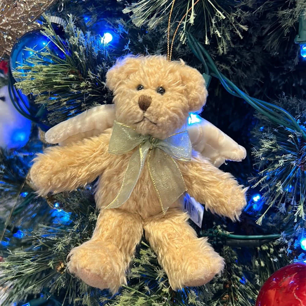 Russ bear Angel Christmas Ornament